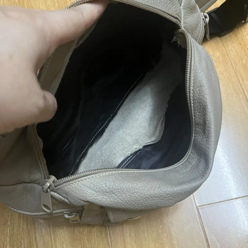 Túi nam, nữ 28x24x8 da thật 2hand 1013063