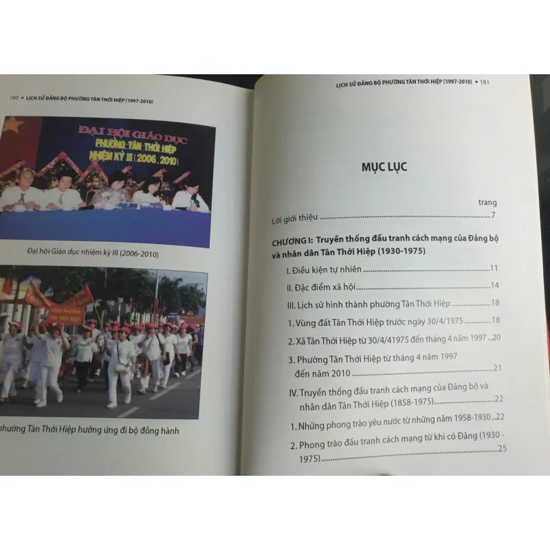Sách Lịch Sử Đảng Bộ Phường Tân Thới Hiệp 1997-2010 - Nhà Xuất Bản Văn Hóa 697485