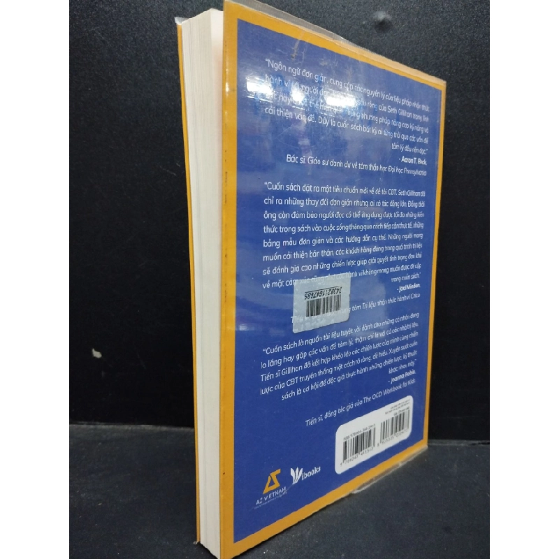 [Phiên Chợ Sách Cũ] Liệu Pháp Nhận Thức Hành Vi Sức Mạnh Của Sự Thay Đổi Thói Quen Seth J Gillihan 2021 2303 419680