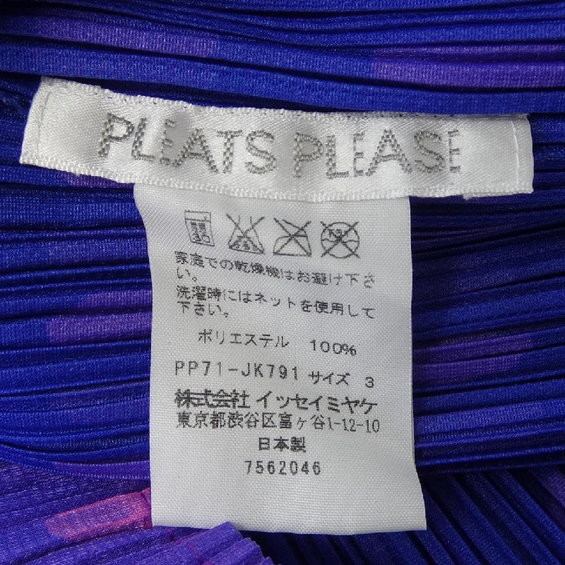 Pleats Please 2007 Chấm Nhuộm Độ PP71-JK791 7562046 Áo 632095