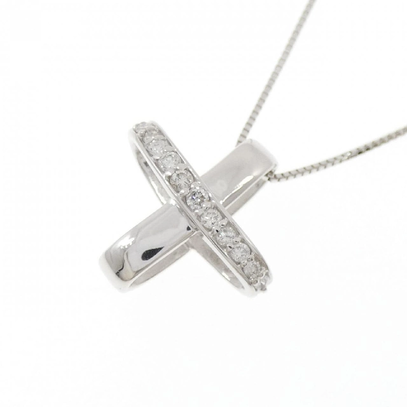 K18WG Dây chuyền kim cương 0.30CT - Hàng hiệu Chính hãng 859843