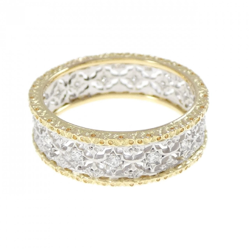 Nhẫn kim cương K18YG/PT900 0.20CT - Hàng hiệu Chính hãng 847305