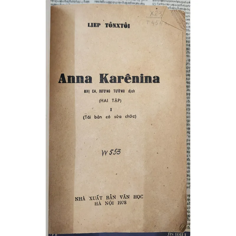 Lev Tolstoy - Trọn bộ 2 tập Anna Karenina (Dịch giả: Nhị Ca & Dương Tường) 705063
