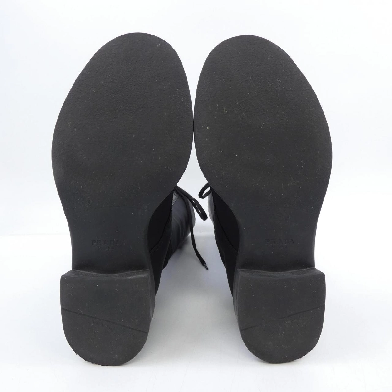 Giày bốt dài PRADA với logo hình tam giác 1W906M - Hàng hiệu Authentic 829521