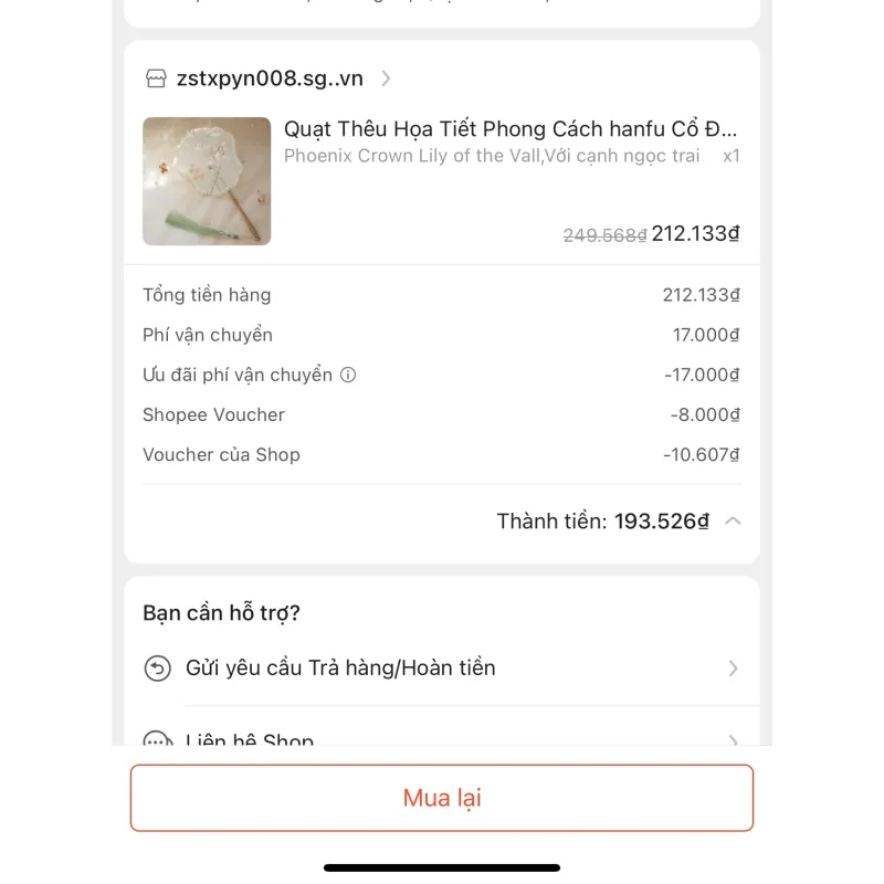 Bờm tóc cô dâu + quạt cổ trang phụ kiên cô dâu 753105