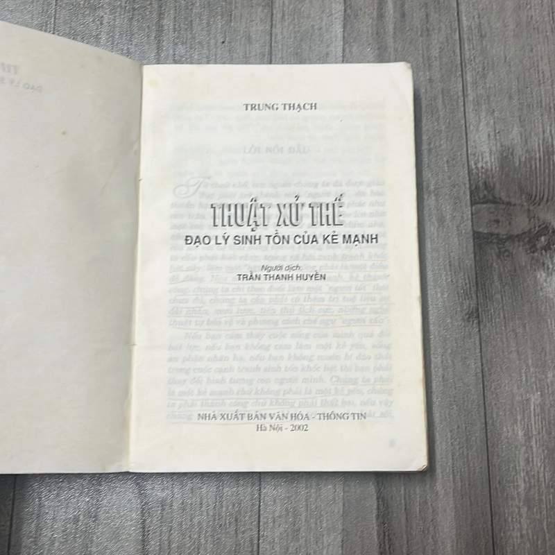 Thuật xử thế đạo lý sinh tồn của kẻ mạnh. 2a3 527612