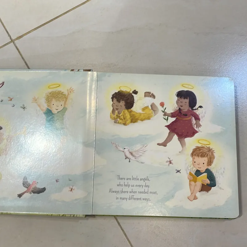 NGOẠI VĂN tiếng anh trẻ em : My Little Angels - sách bìa cứng dày - Rainstorm  1027542