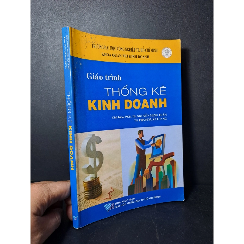Giáo trình thống kê kinh doanh mới 80% ố nhẹ  Nguyễn Minh Tuấn  HCM0906 GIÁO TRÌNH, CHUYÊN MÔN 471227