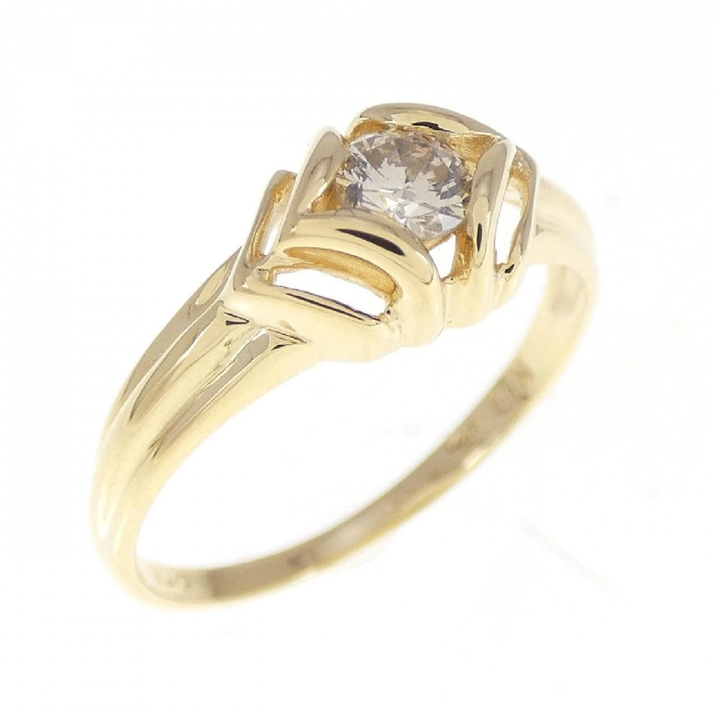 Nhẫn kim cương K18YG 0.20CT 671298