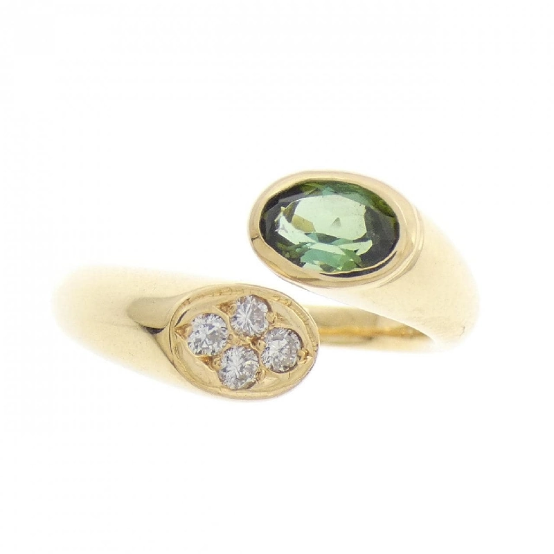 Nhẫn Tourmaline K18YG - Hàng hiệu Chính hãng 849008