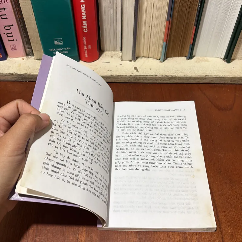 II Sách Phật Giáo: An Lạc Từng Bước Chân - Thích Nhất Hạnh - 2006 776757