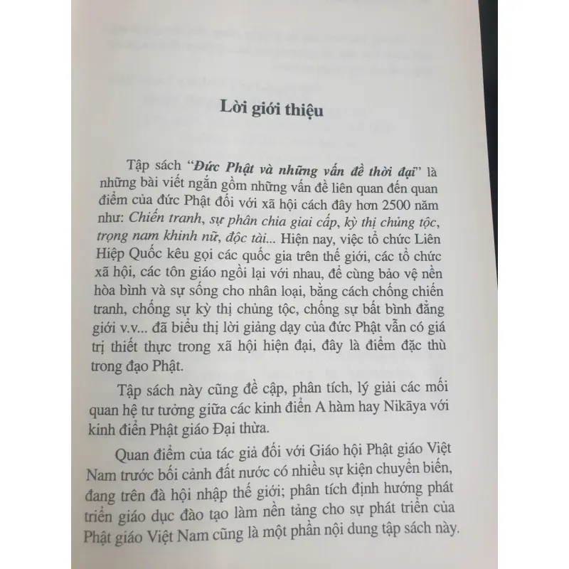 Đức Phật Và Những Vấn Đề Thời Đại 712132