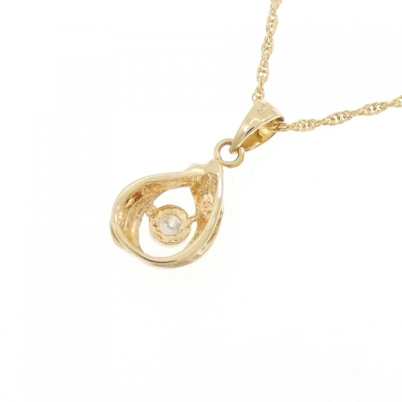 K18YG Dây chuyền kim cương - Hàng hiệu Authentic 859696