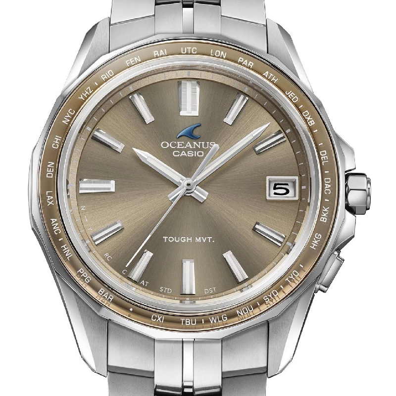 Đồng hồ sóng radio Casio Oceanus OCW-S400A-5AJF TI Solar Quartz - Hàng hiệu Chính hãng 883089