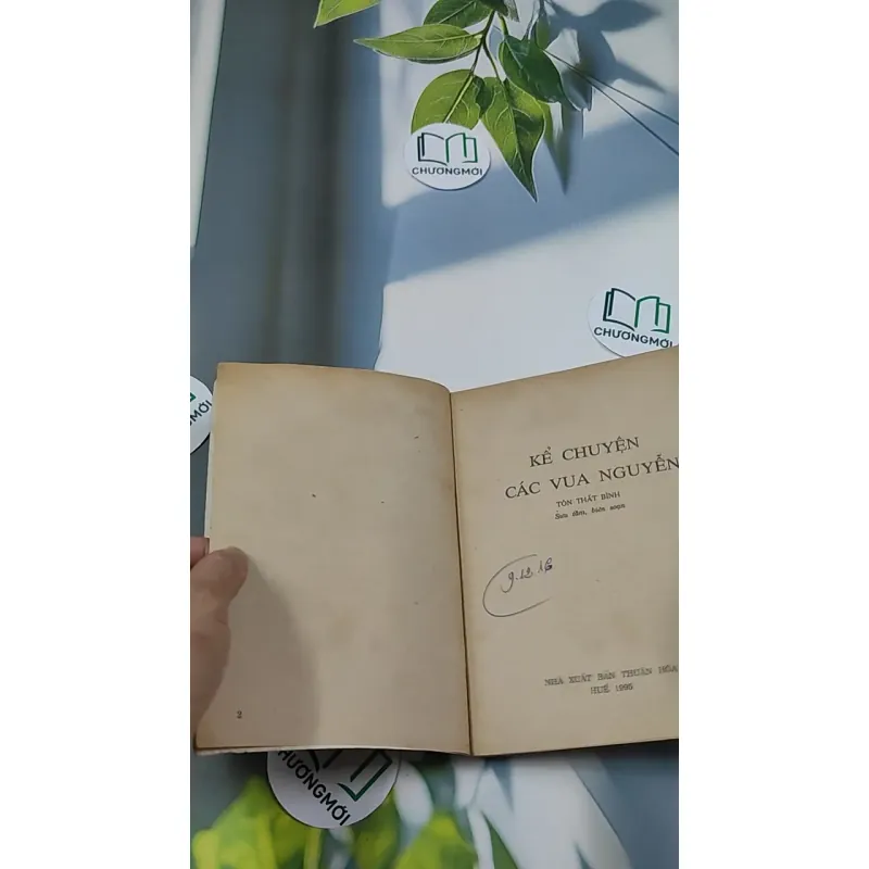 [MIỄN PHÍ BỌC SÁCH] [XƯA] Kể Chuyện Các Vua Nguyễn (1995) - Tôn Thất Bình 776034