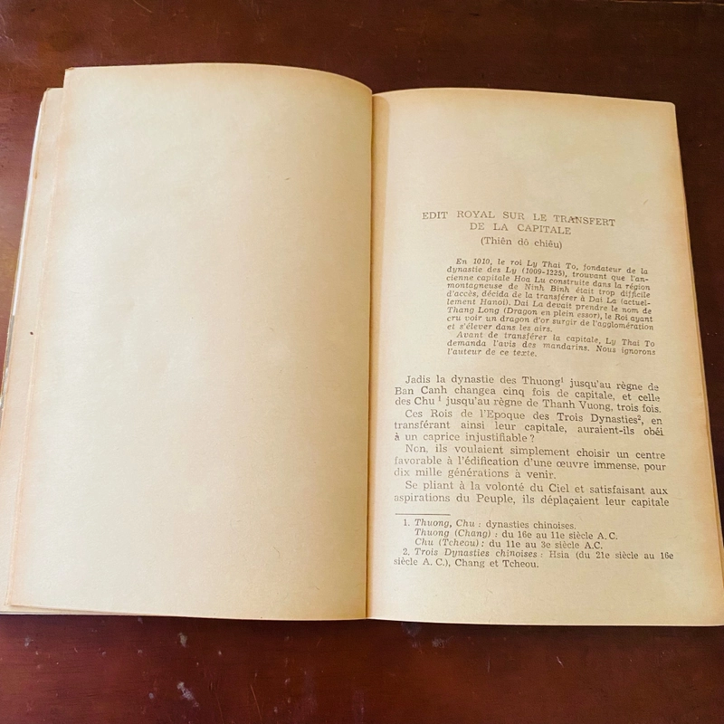 Etudes Vietnamiennes - Hanoi des origines au 19e siècle 447337