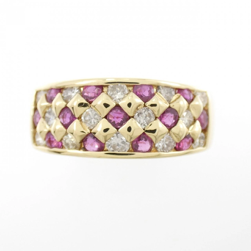 Nhẫn Ruby K18YG 0.60CT 673565