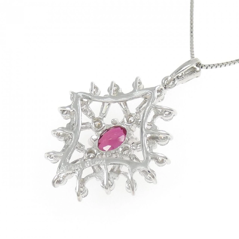 Dây chuyền ruby PT900/PT850 0.697CT - Hàng hiệu Chính hãng 856882