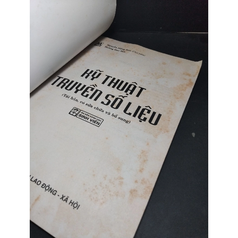 Kỹ thuật truyền số liệu mới 80% ố 2005 Nguyễn Hồng Sơn HCM2103 GIÁO TRÌNH, CHUYÊN MÔN 918665