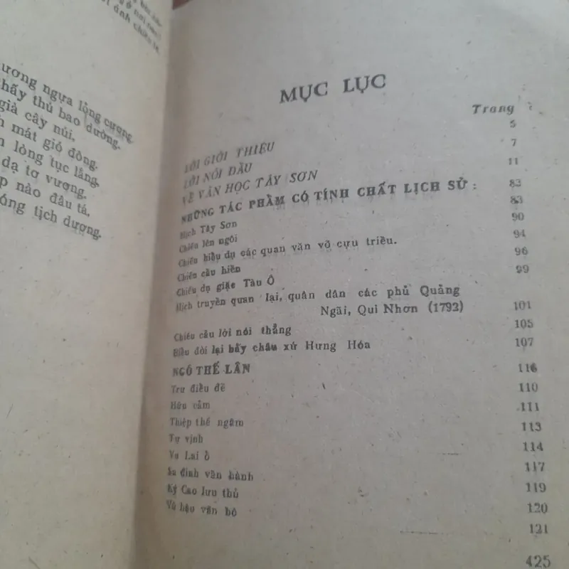 VĂN HỌC TÂY SƠN 931156