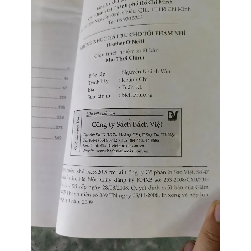 Những khúc hát ru cho tội phạm nhỉ - Heather O'Neill 791658