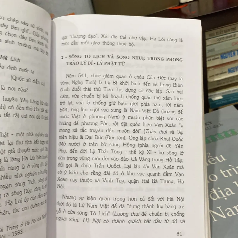HÀ NỘI, CON ĐƯỜNG, DÒNG SÔNG VÀ LỊCH SỬ (XB 2000) 559425
