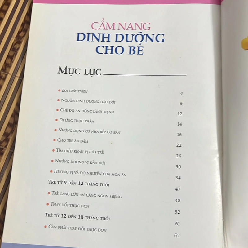 Cẩm Nang Dinh Dưỡng Cho Bé  533383