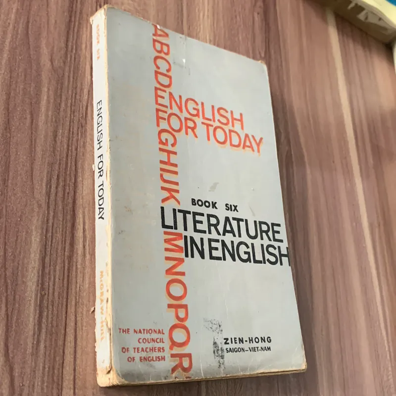 ENGLISH  FOR TODAY, BOOK SIX, LITERATURE SIN ENGLISH 620746