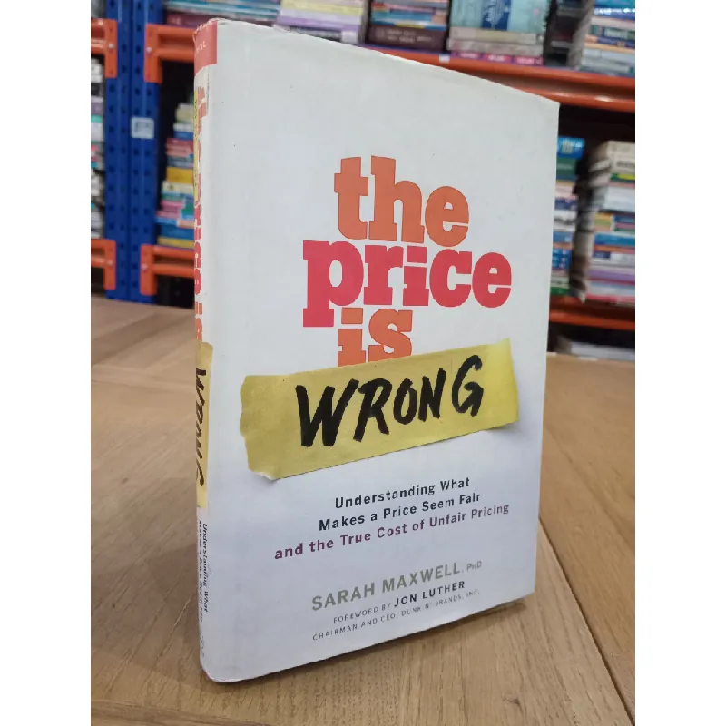 The price is wrong - Sarah Maxwell, PhD 599345