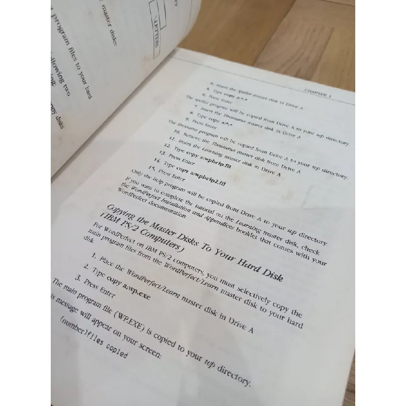Using wordperfect - Deborah Beacham, Walton Beacham 567889