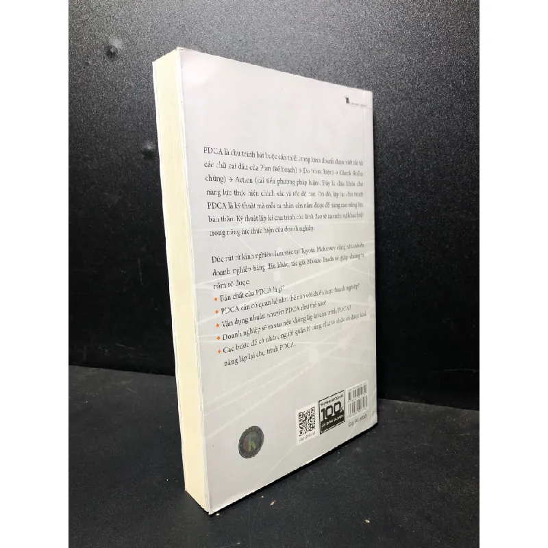 [Phiên Chợ Sách Cũ] M1- PDCA chuyên nghiệp 2020 Masato Inada(lãnh đạo quản lý kinh doanh) 2303 417695