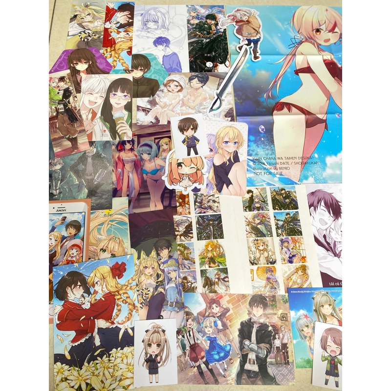tổng hợp poster light novel nhiều thể loại  498358