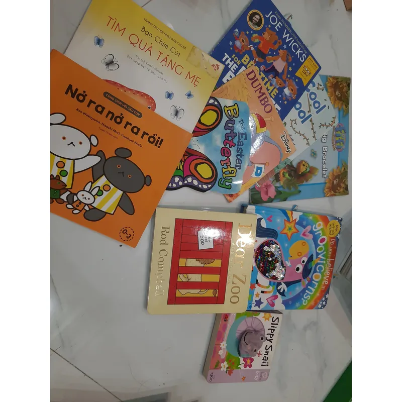 Set 1: set 10q gồm cả tiếng anh, tiếng việt cho bé: Dear zoo,   592768