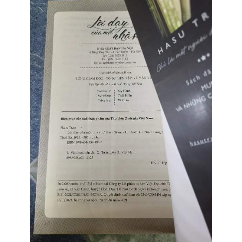 Lời dạy của một nhà sư - Hasu Tran 791672