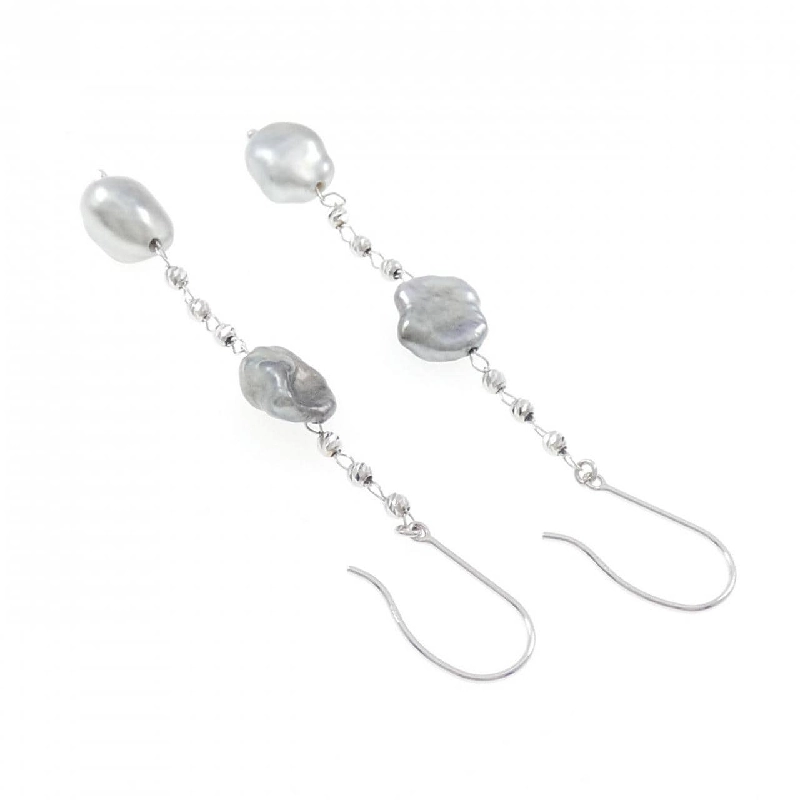 K18WG Bông tai ngọc trai đen - Hàng hiệu Chính hãng 866185