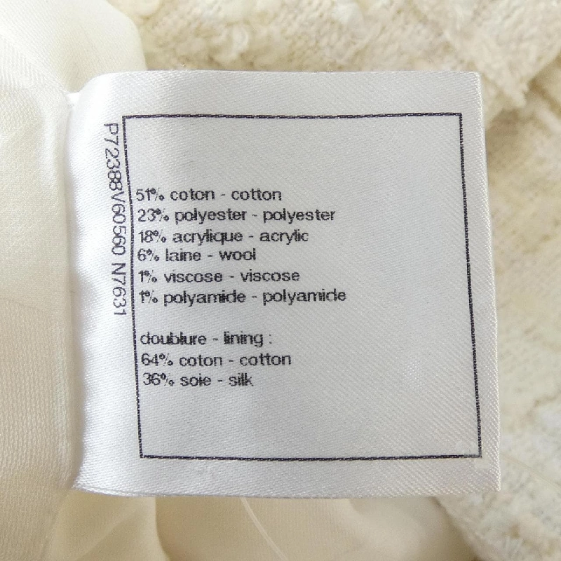 CHANEL LOOK62 P72388V60560 22P Áo khoác - Hàng hiệu Chính hãng 821154