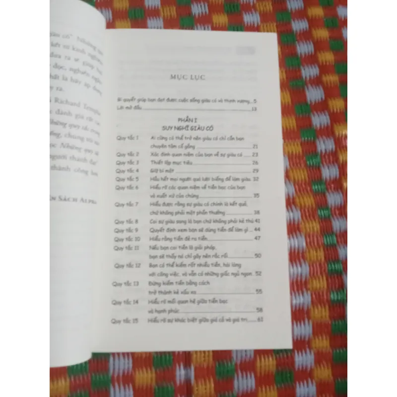 Những Qui Tắc Để Giầu Có (TEMPLAR) 559401