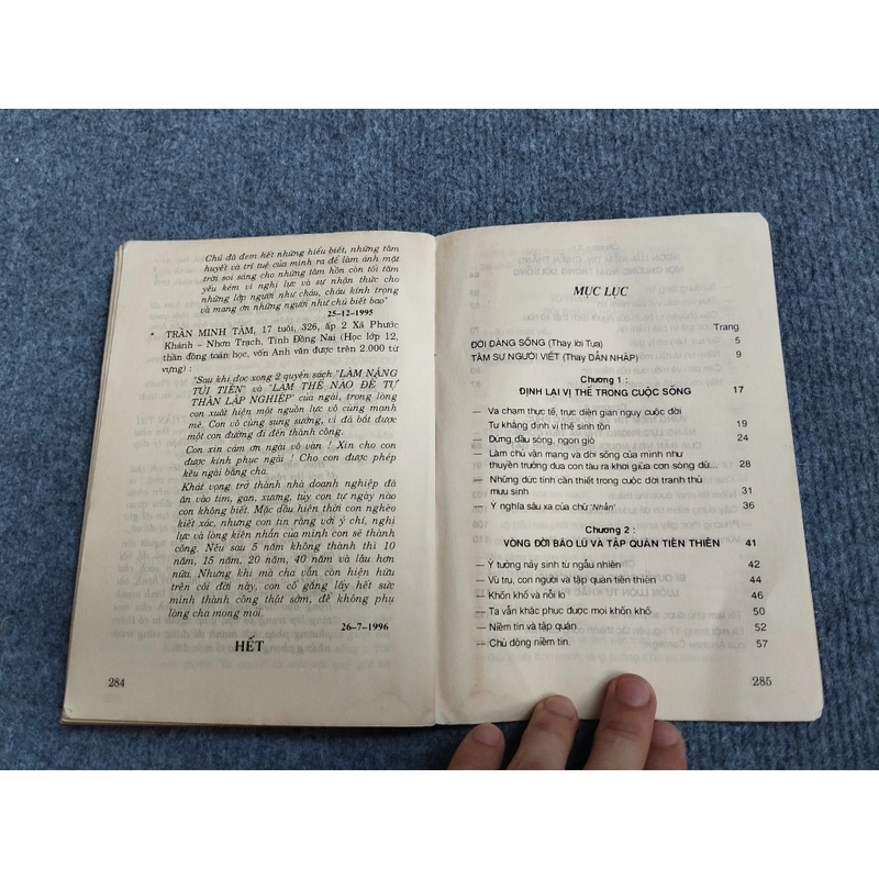 VỮNG NIỀM TIN & TỰ KHẮC PHỤC 472330