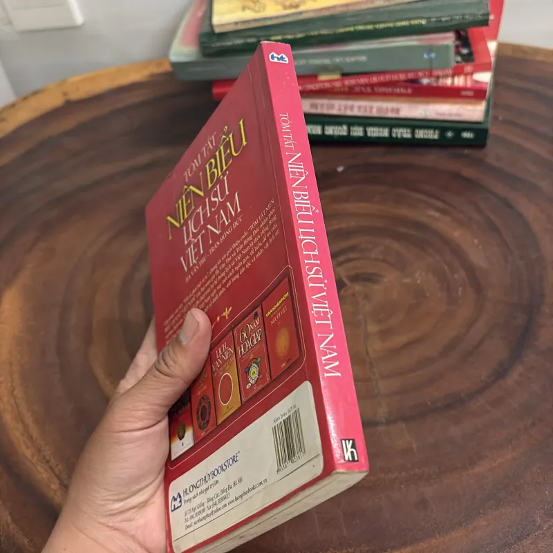 II Sách Lịch Sử: Tóm Tắt Niên Biểu Lịch Sử Việt Nam - Hà Văn Thư, Trần Hồng Đức - 2009 1022417