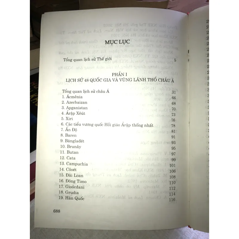 Lịch sử 200 quốc gia và Vùng lãnh thổ trên thế giới  700629