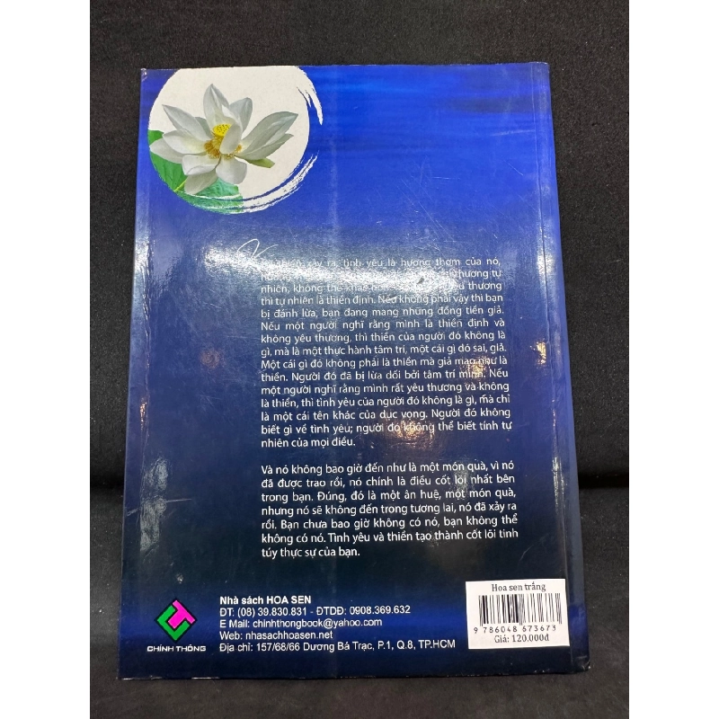 Hoa Sen Trắng - Osho, Mới 90%, 2016 SBM1004 913975