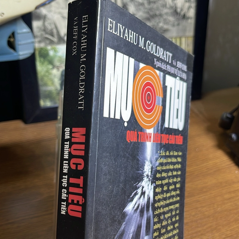 Mục tiêu Quá trình cải tiến liên tục Eliyahu M. Goldratt 504837