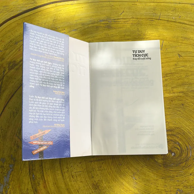 TƯ DUY TÍCH CỰC THAY ĐỔI LỐI SỐNG - TRẦN ĐÌNH HOÀNH 961484