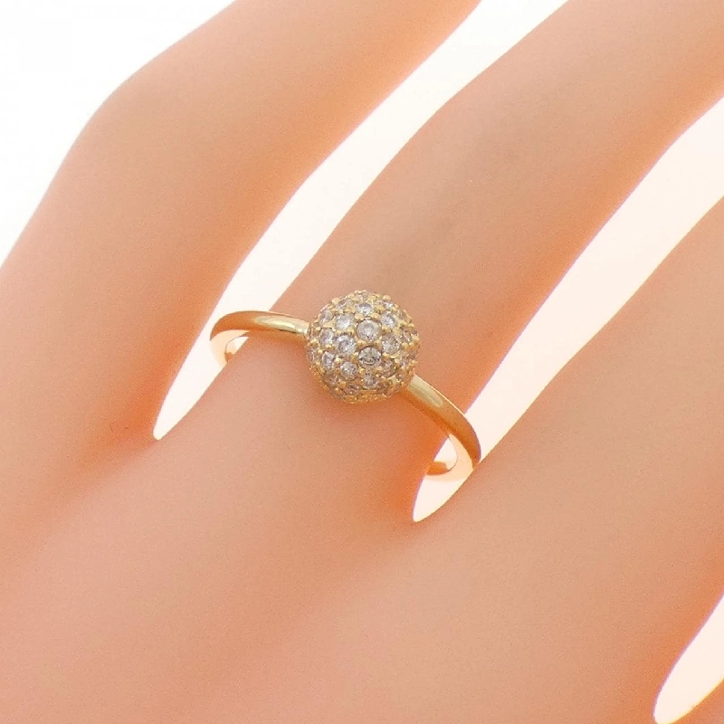 Nhẫn kim cương K18YG 0.30CT - Hàng hiệu Authentic 852612