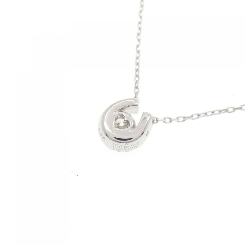 Ponte Vecchio Vàng trắng 999 Dây chuyền 0.10CT - Hàng hiệu Chính hãng 844281