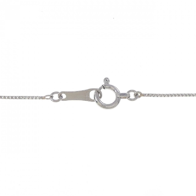 K18WG/PT850 Dây chuyền kim cương hình móng ngựa 0.20CT - Hàng hiệu Chính hãng 857523