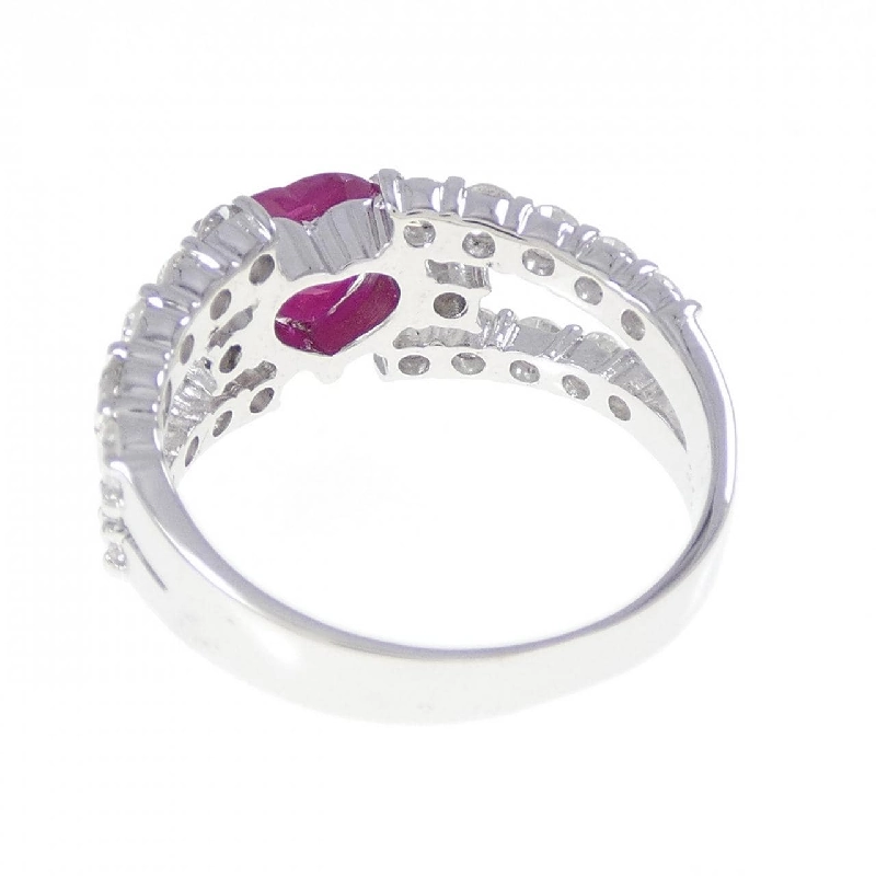 Nhẫn Ruby Hình Tim K18WG 1.00CT - Hàng hiệu Chính hãng 854727