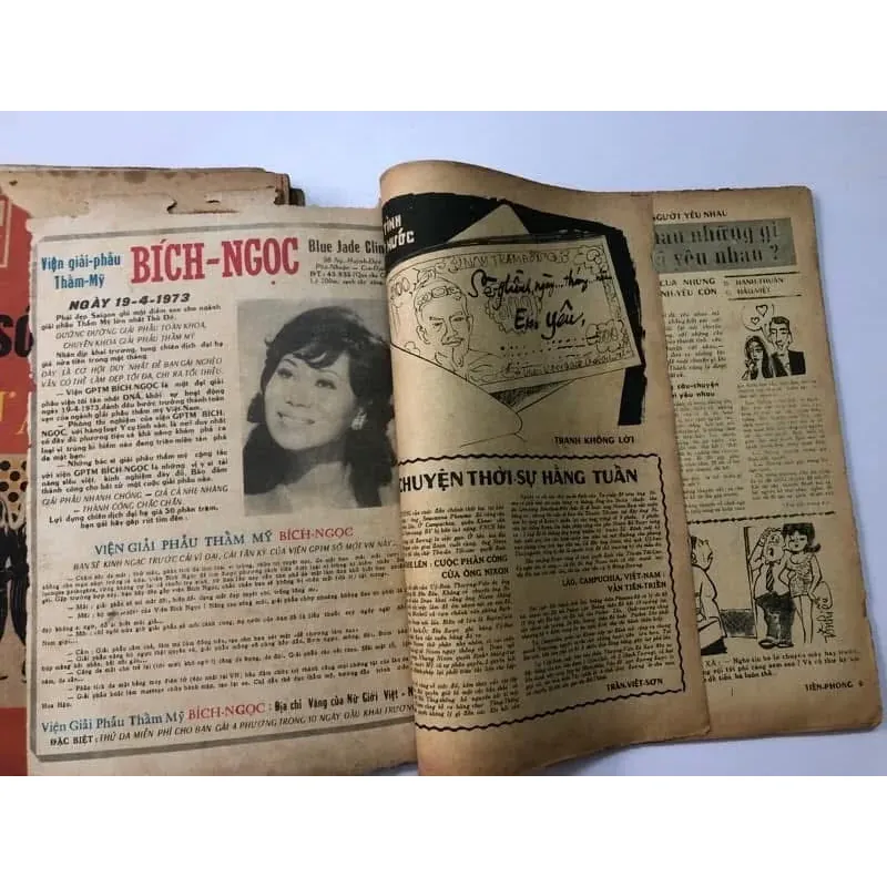 BÁO TIỀN PHONG SỐ ĐẶC BIỆT NĂM 1973 - MẤT BÌA SAU 749461