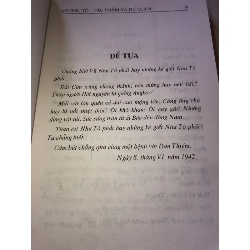 Vũ Như Tô- Tác Phẩm Dư Luận  956892