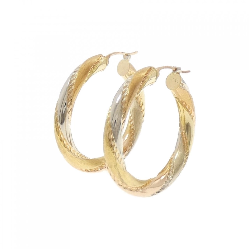 Bông tai ba màu 750 - Hàng hiệu Authentic 866965